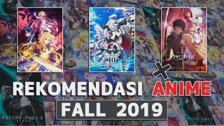 REKOMENDASI - 13 ANIME FALL 2019 YANG WAJIB DITUNGGU
