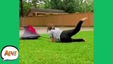WIND WARNING! Watch Her Get Swept AWAY! 🤣 | Funny Fails | AFV 2021