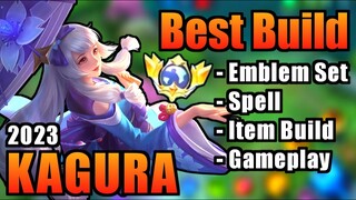 KAGURA BEST BUILD 2023 | TOP 1 GLOBAL KAGURA BUILD | KAGURA - MOBILE LEGENDS | MLBB