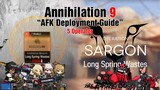 [Arknights] Annihilation 9 - Long Spring Wastes (5 Operator) AFK Deployment Guide