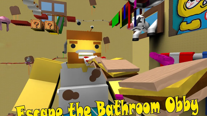 Roblox MLG Version Escape the Bathroom Obby หนีออกจากห้องน้ำสุดยี้