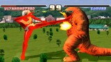 Ultraman Fighting Evolution (Ultraman Taro) vs (Gomora) HD