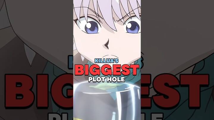 The BIG Killua Plot Hole 😨 #animeanxiety #hunterxhunter