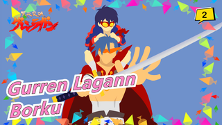 [Tengen Toppa Gurren Lagann / AMV] Borku Akan Menembus Langit_2