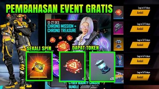 🔥 FREE FIRE - BOCORAN EVENT GRATIS, INCUBATOR BARU, EVENT RONALDO, BUNDLE CHRONO, SKIN GRATIS