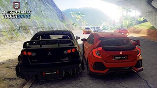 Honda, Porsche, Mazda, Acura, Artega Scalo, Pininfarina, Arrinera, Corvette - Asphalt 9: Legends