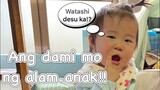 HAPONESA/FILIPINA BABY FUNNY VIDEO CLIPS! Filipina Japanese Family in Japan!