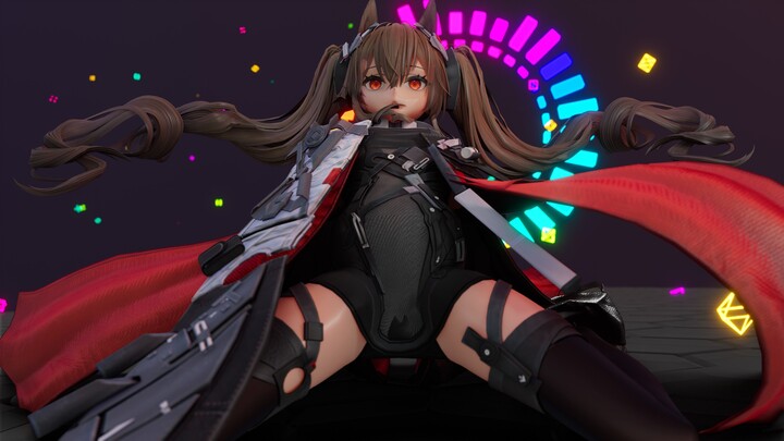 【固定镜头MMD】洁尔佩塔のCH4NGE 其二
