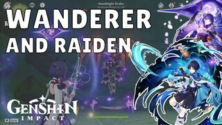 Farming for Raiden Shogun & Wanderer | Genshin Impact 3.3