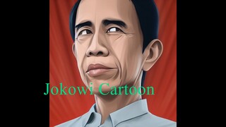 jokowi animation meme with pidato