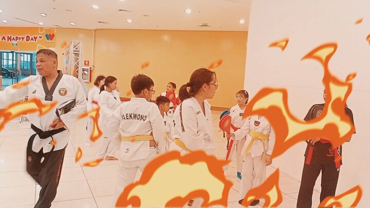 MG TAEKWONDO BATS traning  #mgtaekwondobats  #waltermartbatangas