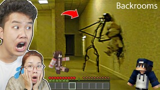 Minecraft, Nhưng bqThanh và Ốc Phát Hiện Ra Có Rất Nhiều Quái Vật Trong The Backrooms...