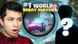 ROLEX REACTS to #1 WORLD SPRAY PLAYER | PUBG MOBILE
