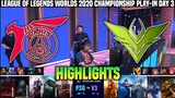 PSG vs V3 | Highlight Chung Kết Thế Giới 2020 Vòng Khởi Động Bảng B Ngày 3 | PSG Talon vs V3 Esports
