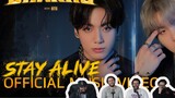 Americans React To Jung Kook - Stay Alive! AMAZING VOICE!