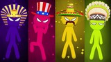 Stickman Funny MINIGAMES  - Stickman Party 1 2 3 4 Player Gameplay Android IOS 2023