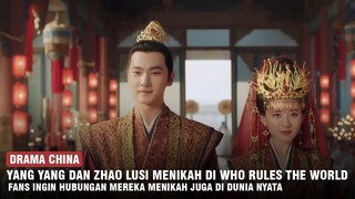 Menikah Dengan Yang Yang, Zhao Lusi Tampil Memukau di Drama China Who Rules The World 🎥