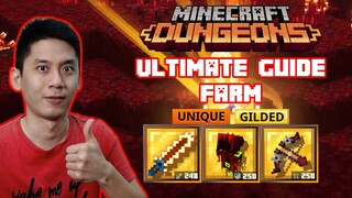 Ultimate Guide Farm Gilded Mechanized Sawblade, Living Vines Armor, Pride of the Piglins, Sawblade