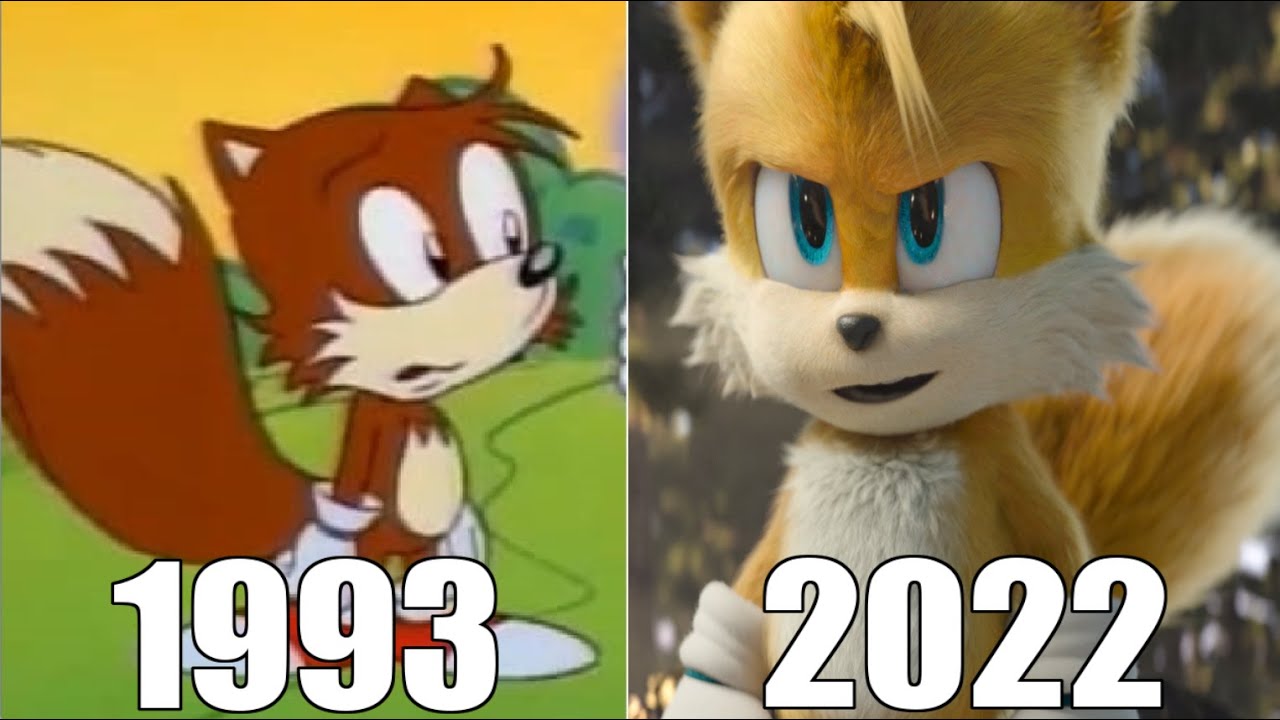 Sonic Evolution 1991-2022  Comparison By Years 