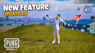 Top 4 New Features in PUBG Mobile 2.3 Update ✅🤩