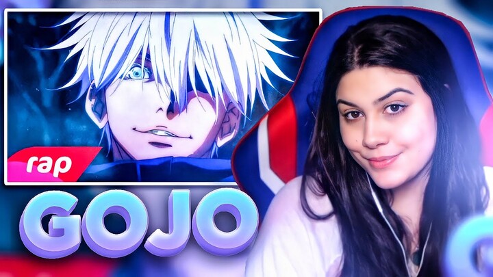 REAGINDO AO RAP DO SATORU GOJO (Jujutsu Kaisen) - MAIS PODEROSO DESSE MUNDO TODO | NERD HITS