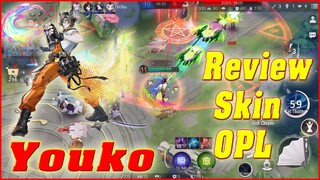 🌸Onmyoji Arena: Review Skin Youko OPL - Skin Đẹp Lại Gánh Team Dù Không Có SP