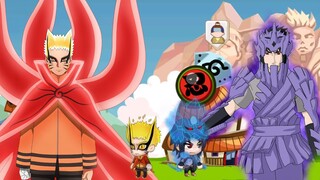 NARUTO BARYON MODE & SASUKE SUSANOO | Ninja Heroes New Era