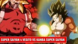 Super Saiyan 4 Vegito vs Kanba Super Saiyan
