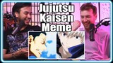 Boys lose it laughing at Jujutsu Kaisen meme (ft. Gigguk, CDawgVA, Anime Man | Trash Taste)