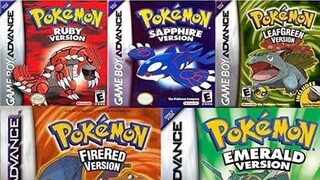 5 Pokèmon GBA ROMs (USA) For Gameboy Advance Emulator (Link in Desc.)