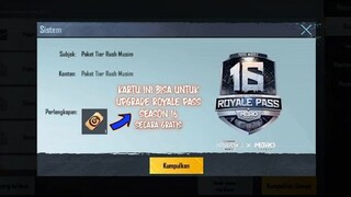 Cara Dapat Voucher BC Gratis dan Bisa Upgrade Royale Pass 16