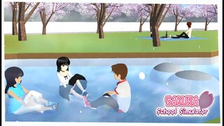 Yuta Mio Main Ke Sungai Taman Sakura School Simulator