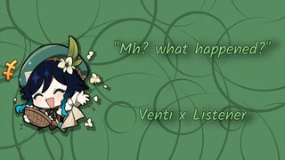 Venti comforts you after a nightmare [M4A] Venti x Listener