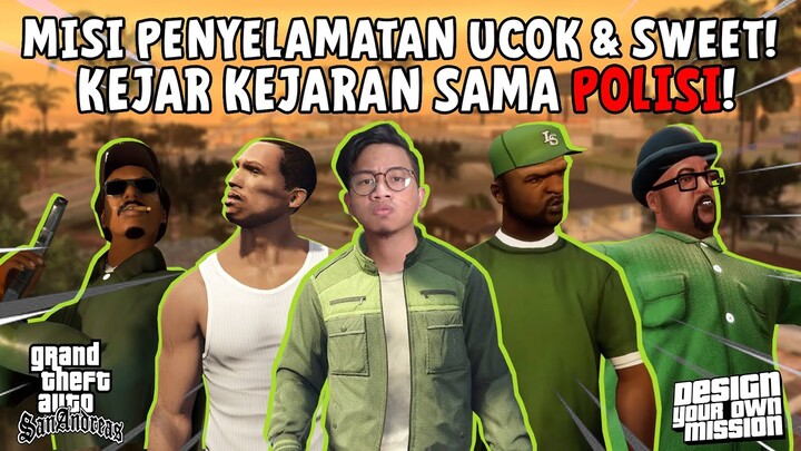 MENYELAMATKAN UCOK DAN SWEET DARI PENJARA! PERANG SAMA POLISI! [GTA SA DYOM Kabur Dari Penjara #3]