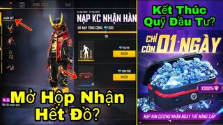 [Garena Free Fire]/Mở Thử Hộp Sự Kiện Nạp Kim Cương,Garena Thông Báo Nhầm Kết Thúc Quỹ Đầu Tư