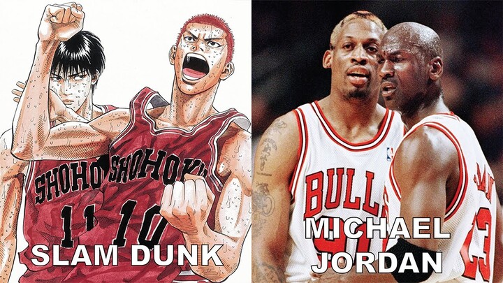 23 SLAM DUNK Characters Based On NBA Players