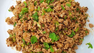 แจกสูตรลาบรสเด็ด ทำง่ายที่สุดในโลก Authentic Thai larb recipe (larb moo) - Mai's Kitchen