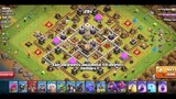 Clash of Clans - Queen charge insane attack  versus TH11 Max base