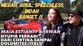 GOKIL ! PEMANDANGAN CORTINA - PEGUNUNGAN ALPEN BIKIN MAIA & IRWAN TAKJUB ! RECOMMENDED BUAT LIBURAN