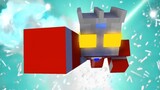 I used Minecraft to recreate the Ultraman Leo opening