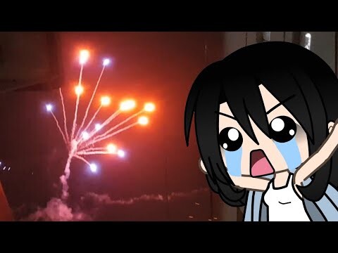 I'm scared to see fire works.. qwq