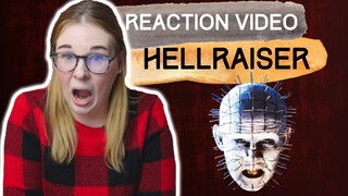 HELLRAISER (1987) REACTION VIDEO! FIRST TIME WATCHING!