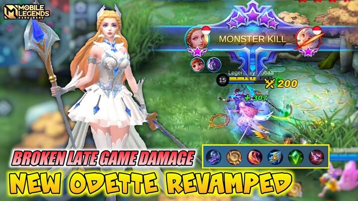 Odette Revamp , New Revamped Odette Gameplay - Mobile Legends Bang Bang -  BiliBili