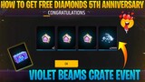 Free Fire Free Diamonds | 5th Anniversary Call Back Event Free Fire | How To Get Free Diamonds In ff
