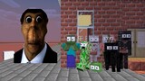 Monster School : OBUNGA FACE CHALLENGE PART 2 - Minecraft Animation