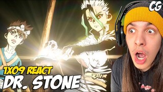 QUE HAJA LUZ! - React Dr. Stone EP 9