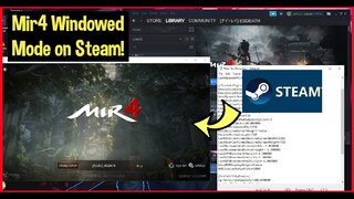 Mir4 Steam Window Mode Guide ( Tagalog )