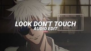 look don't touch - odetari & carde clair [edit audio]