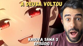 VOLTAMOS - KAGUYA SAMA 3 - EPISÓDIO 1 REACT