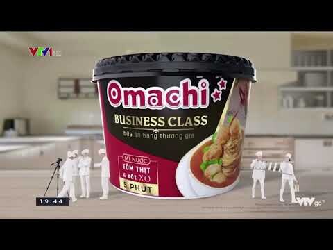 Gốc và tua ngược: Quảng cáo Mì khoai tây Omachi Business Class - Diễn viên Phương Anh Đào.